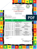 Class program-GRADE 2