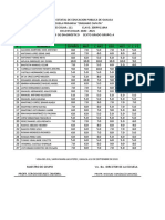 Evaluacion Sexto Grado