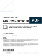 Air Conditioner: Owner'S Manual