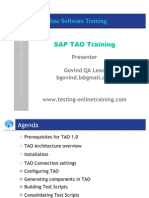 SAP TAO 2.0 Live