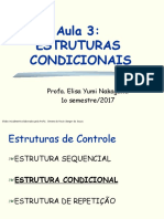 Estrutura Condicional EXTRA