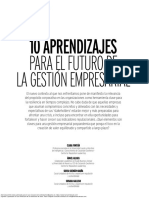 10-Aprendizajes para El Futuro de La Gestión Empresarial