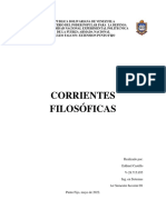 Corrientes Filosóficas