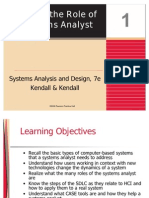 Assuming The Role of The Systems Analyst