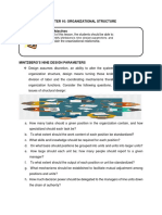 Chapter 10 Organizational Structure