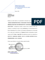 Analisis Microestructural de Implantes Fracasados Posterior A La Regeneracion Osea Con Hidroxiapatita y Quitosano Presentacion de Un Caso.