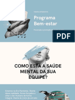 Programa Bem Estar - Apresentação