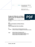 Projeto Do Pistao de Um Motor de Combustao Interna para Um Veiculo de Elevada Eficiencia Energetica