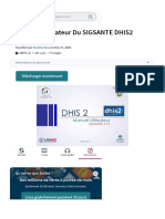 Manuel Utilisateur Du SIGSANTE DHIS2 - PDF - Système D'information Géographique - Sciences de L'information