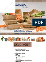 Introduction To Food Packaging