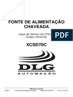 XCSD70C - Fonte de Alimenta Æo Chaveada