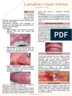 Lesões Ulcerativas e Vesículo-Bolhosas