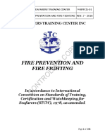 Fire Prevention and Fire Fighting Rev. 7 - 2018