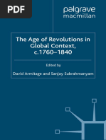 ARMITAGE & SUBRAHMANYAM - The Age of Revolutions in Global Context, C. 1760-1840