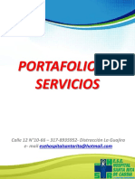 Portafolio de Servicios Hospital