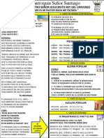 Esquema Del Pueblo Misa de Domingo - Cristo Rey