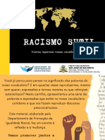 Racismo Sutil Repensando Nosso Vocabulario