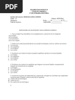 3 Examen Diagnostico HISTORIA