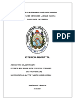 Ictericia Neonatal - Carta 2