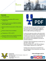 Boletin Válvula de Segurança VALVUGAS Modelos VSEG-15 e VSEG-20