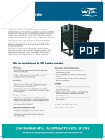 WPL Lamella Separator Data Sheet