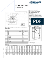 Ball Valves Rk-Proball: KH 3T S (NC), " - 4", PN63/100 Casting Lever