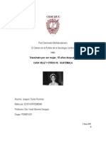 Asesinato Por Ser Mujer Caso Veliz y Otros Vs Guatemala Joaquín Torres Ramírez