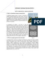 RF Safety: Frequently Asked Questions I. What Is A Distributed Antenna System (DAS) ?