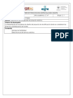 Solicitud de Factibilidad y Datos Técnicos Del Servicio Eléctrico