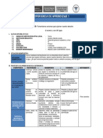 Experiencia de Aprendizaje - DPCC 1°