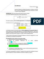 2.7 Ecuaciones Lineales