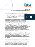 Comondú Principal Productor de Alimentos de BCS