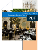 Plan de Negocios Restaurante Temático Tres Indias Cartagena