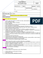 Descrição de Cargo - Auxiliar Administrativo