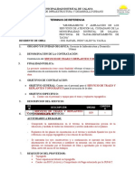 TDR N°007 - Trazo y Replanteo Topografico - C.N. N°