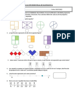 Evaluación Bimestral de Matemática