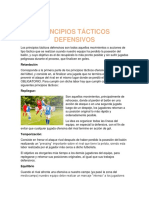 Principios Tácticos Defensivos Fut