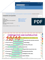 Comparative and Superlative Activity