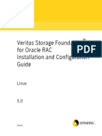 Veritas Storage Foundation For Oracle RAC Installation and Configuration Guide