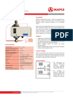 Msp74Ja: Differential Pressure Switch