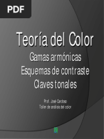 Cardozo, José - Gamas Armónicas, Esquemas de Contrastes, Claves Tonales