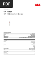 S2C-H6-11R Auxiliary Contact