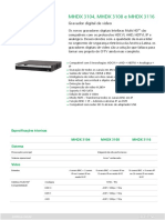 Datasheet MHDX 3104 - 3108 - 3116 - 4