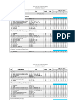 Instrument Consumable For Pakugajah Development Project