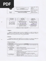 Control de Calidad Del Agua Tratada en Hemodialisis - CDT