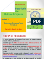 Estructura Atómica y Tabla Periodica. Parte 3 Teoría de Bohr