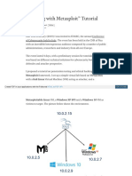 "Hacking With Metasploit" Tutorial