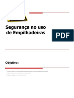 Treinamento Empilhadeira