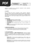 PRC-SST-003 Procedimiento de Elaboración y Control de Documentos - Registros