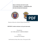 TAREA 5. Gestión de Relaciones Con Las Partes Interesadas. ARACELY CAMPOS